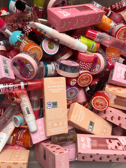 Glam & Glimmer Lip gloss scoops