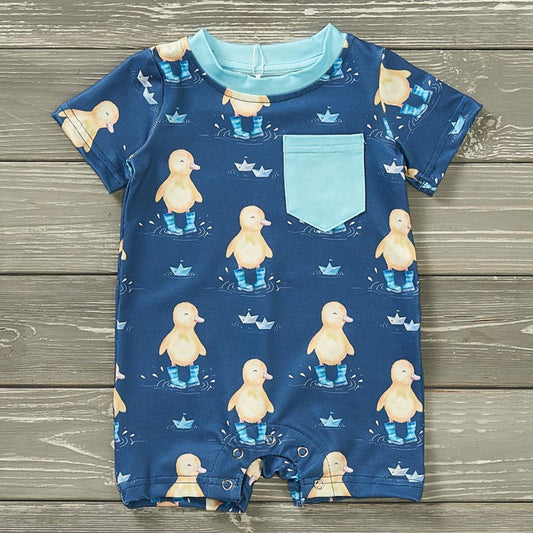 Puddle Splash Boy Romper